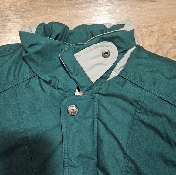 Members Only Club House Traditions Down Jacket Green Navy Size Large - Picture 3 of 11